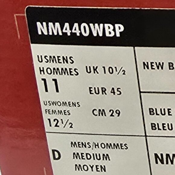 New Balance Numeric Men's 440 V2 Trail Low Terrarium Black Shoes Size 11 NEW - Picture 8 of 12